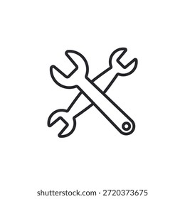 tools icons outline and Flat Style,transparent background.