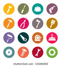 Tools icons set