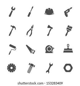 Tools icons set