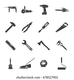 Tools icons set.