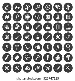 Tools icons set
