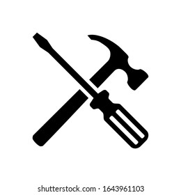 Tools isolated on white background