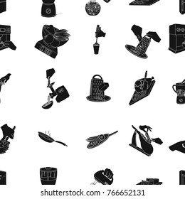 tools, kitchen, equipment and other web icon in black style. cucumber, tomato, pepper icons in set collection.