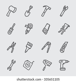 Tools Line Icon