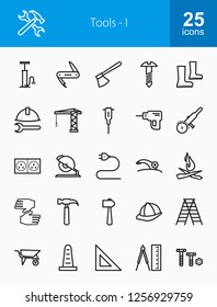 Tools Line Icons