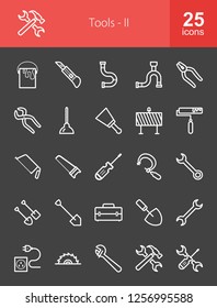 Tools Line Icons