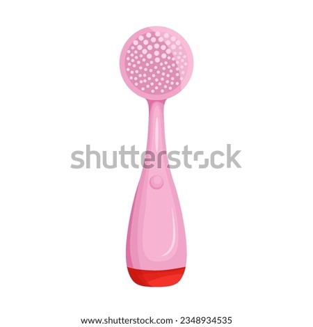 Tools and machines for skin care vector. Gadget for facial treatment, face massage or cleansing on white background. Cosmetology, skincare, beauty concept