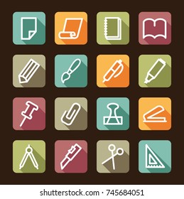 Tools and materials for a hairstyle 