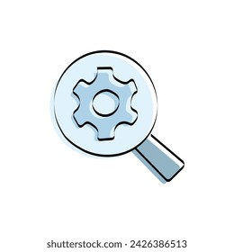 tools. mechanic. work. to fix. metal. broken. the icon. Doodle. vector. black lines. on a white background.