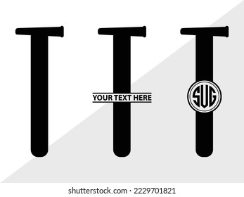 Tools monogram Vector Illustration Silhouette