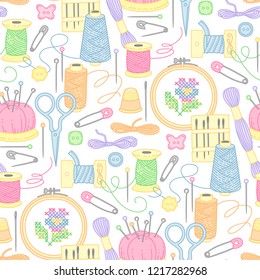 Embroidery Tools Vector Art & Graphics