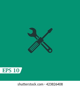 Tools or Repair Icon.