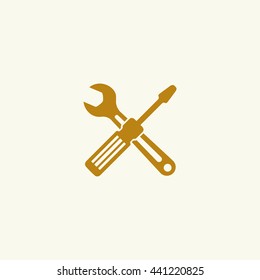 Tools or Repair Icon.