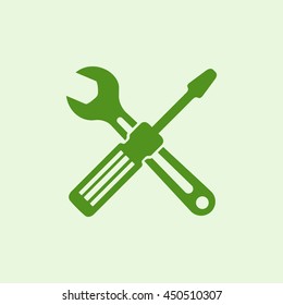 Tools or Repair Icon.