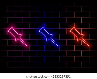 icono de herramientas para reparación. Elementos de ciberseguridad en iconos de estilo neón. Icono simple para sitios web, diseño web, aplicación móvil, infografía. Verde, rojo, amarillo, rosa, azul y naranja
