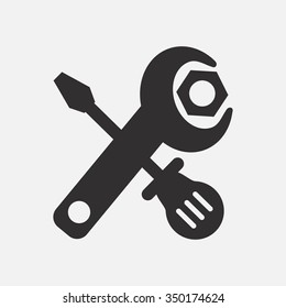 Tools for repairs. Repairs. Service station.