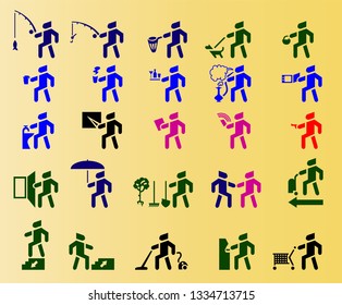 Tools set icon for business