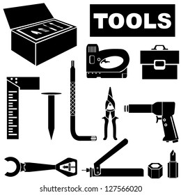 tools set, vector