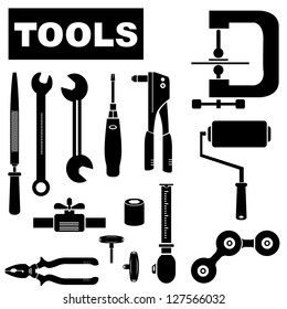 tools set, vector