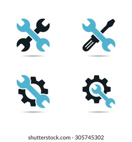 Tools Settings or Repair Icons