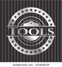 Tools silvery badge