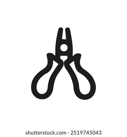 Herramientas Icono de línea plana simple