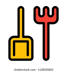 Tools and Spade