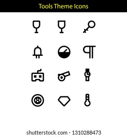 tools theme icon with line style