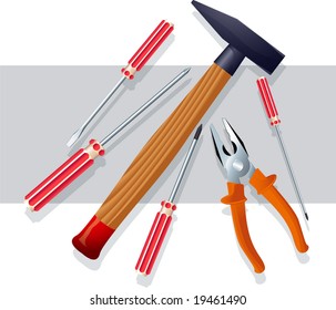 Tools. Vector.