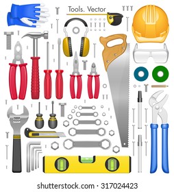 Tools. Vector