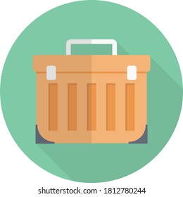 tools vector flat color icon 