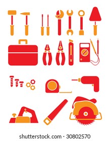 Tools. Vector icon.