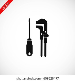 tools vector icon, flat design best vector icon