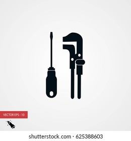 tools vector icon, flat design best vector icon