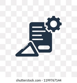 Tools vector icon isolated on transparent background, Tools transparency concept can be used web and mobile
