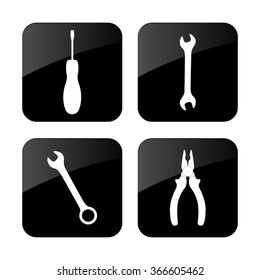 tools  - vector icon set