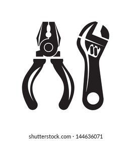 Tools. Vector illustration