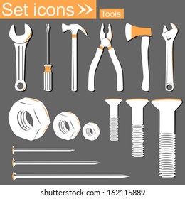 Tools, vector illustration