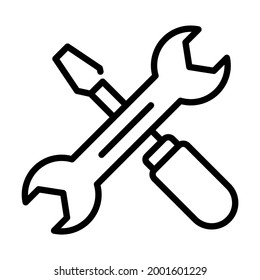 Tools vector line Icon-  Modern style high quality vector illustration.