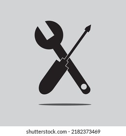 tools for workshop, vector logo icon