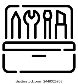 Toolset Icon for web, app, infographic, etc