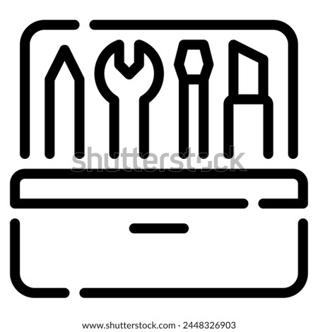 Toolset Icon for web, app, infographic, etc