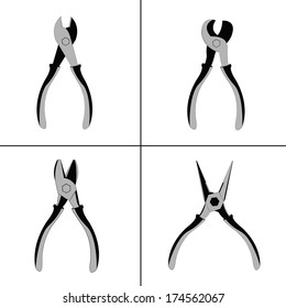 Tools,plier Illustrations And Vector Art