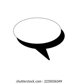 Tooltip, cloud, icon, pictogram. Callouts for text in comics to indicate conversation, chat, discussion. Use for web, internet, for stories, site, as logo or mockup.