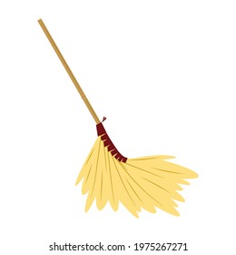 Toon vector Asian broom grass