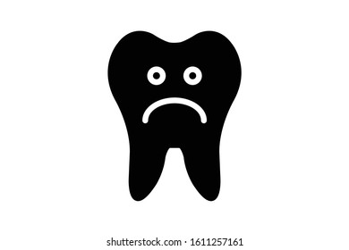 Tooth ache icon , dental icon