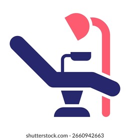 Tooth Bonding Icon Fill Vector Illustration