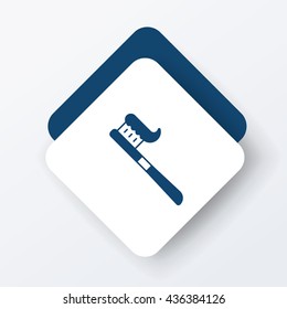 tooth brush icon
