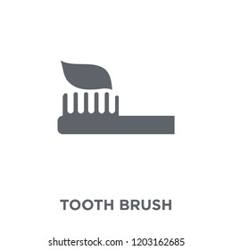 Tooth Brush icon. Tooth Brush design concept from  collection. Simple element vector illustration on white background.