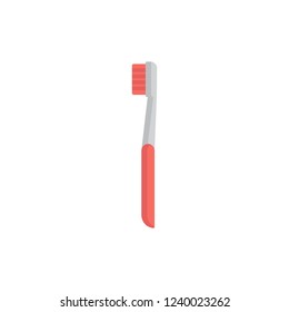 tooth brush icon flat style design. dental icon